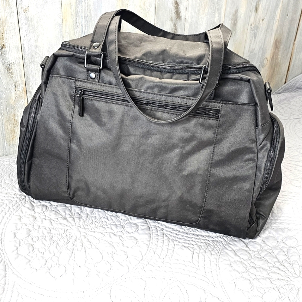 JuJuBe Blackout Pumped Breast Pump Baby Bag w/Change Pad & Wet Bag - Picture 5 of 14